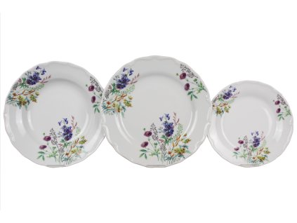 VERKVL TALÍŘOVÁ SOUPRAVA VERONA KVETOUCÍ LOUKA MOTIV D CBB 1