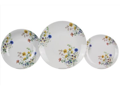 COUKVL TALÍŘOVÁ SOUPRAVA T2 (MĚLKÝ TALÍŘ 26CM) COUP KVETOUCÍ LOUKA MOTIV B CBB 1