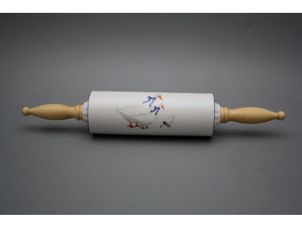 Váleček na nudle s dřevěnou rukojetí Husy ML č. 1