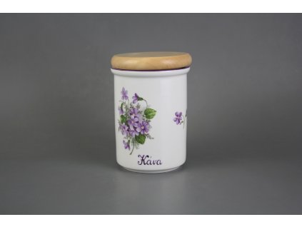 KUDFIA DOŹA S DŘEVĚNÝM UZÁVĚREM VELKÁ FIALKY FL 1