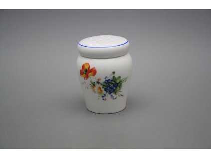 Dóza na moučkový cukr - sypátko Polní kvítí AL č. 1