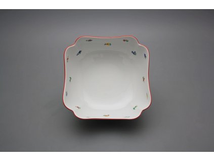Mísa salátová 18cm čtyřhranná vysoká Rokoko Házenky ACL č. 1