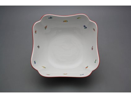 Mísa salátová 21cm čtyřhranná vysoká Rokoko Házenky ACL č. 1