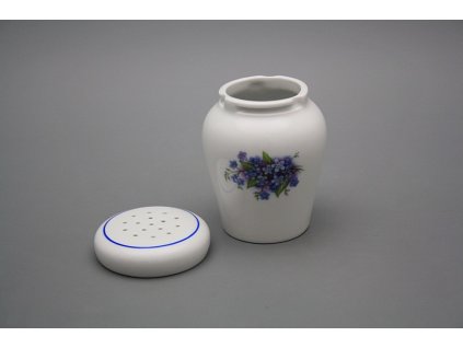 Dóza na moučkový cukr - sypátko Pomněnky AL č. 1