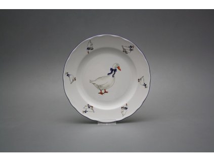 Talíř dezertní 19cm Rokoko Husy FML č. 1