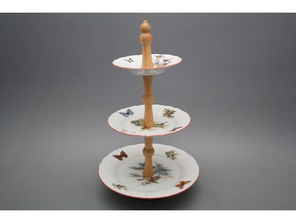 Etažér třípatrový Ofélie Ptáčci GCL č. 1