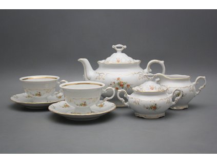 Čajová souprava Marie Louise Čajové růžičky 15dílná GL LUX č. 1