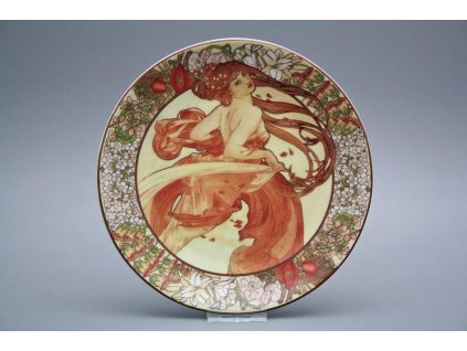 Talíř Alfons Mucha - Bohemia č. 1
