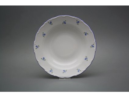 Talíř hluboký 23cm Ofélie Pomněnky AAL Házenky č. 1