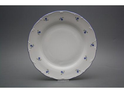 Talíř mělký 25cm Ofélie Pomněnky AAL Házenky č. 1