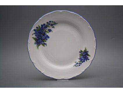 Talíř mělký 25cm Ofélie Pomněnky DAL č. 1