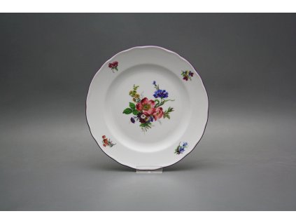 Talíř dezertní 19cm Rokoko Kytice GFL č. 1