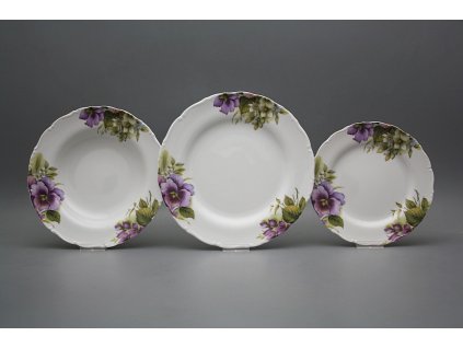 Talířová souprava Ofélie Macešky 36dílná CBB č. 1