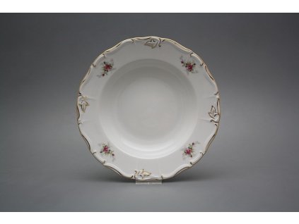 Talíř hluboký 23cm Marie Louise Růžičky růžové EGL LUX č. 1