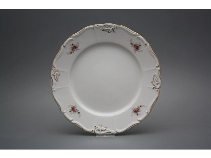 Talíř mělký 25cm Marie Louise Růžičky růžové EGL LUX č. 1