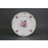 Flat plate 27cm Marie Louise Bouquet with irises GGL LUX