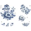 4313 BLUE FLORAL