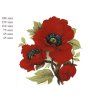 6832 POPPY RED CENTRES