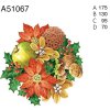 A51067 CHRISTMAS WREATH CENTRES
