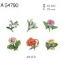 A54790 BOTANIC FLOWERS BITS