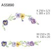 A55890 PANSY BORDERS