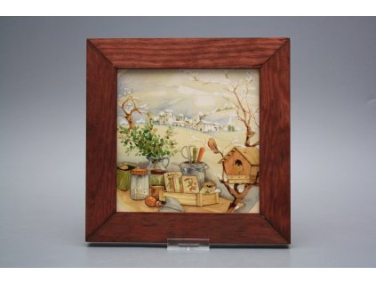 Obrázek 20x20cm Roční období Zima eMHB č. 1