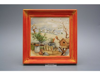 Obrázek 19,5x19,5cm Roční období Zima cCMB č. 1