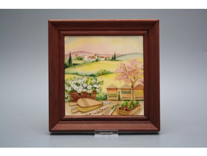 Obrázek 19,5x19,5cm Roční období Jaro cMHB č. 1