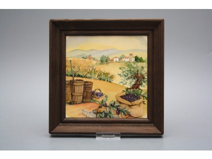 Obrázek 19,5x19,5cm Roční období Podzim cTHB č. 1