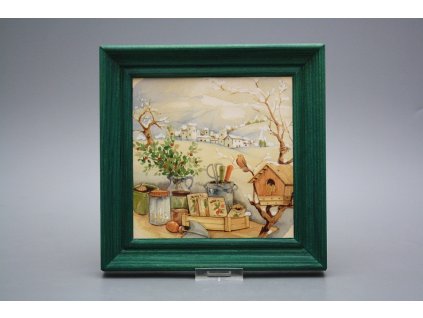 Obrázek 19,5x19,5cm Roční období Zima cZLB č. 1