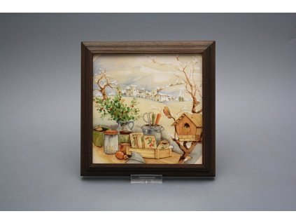 Obrázek 18x18cm Zima kTHB č. 1