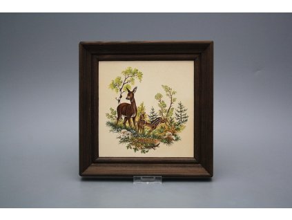 Obrázek 19,5x19,5cm Srnka cTHB č. 1