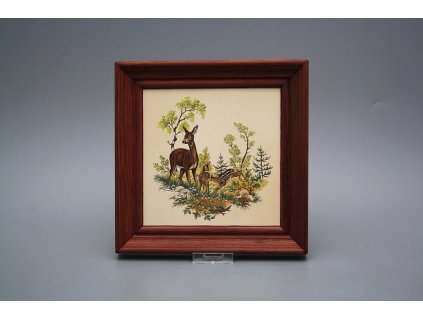 Obrázek 19,5x19,5cm Srna cMHB č. 1