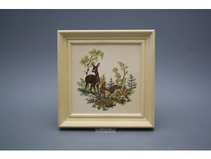 Obrázek 19,5x19,5cm Srna cPBB č. 1