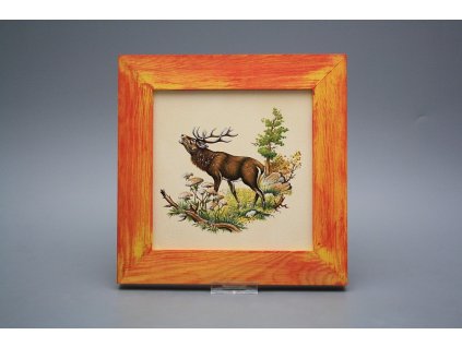 Obrázek 20x20cm Jelen řvoucí eCMB č. 1