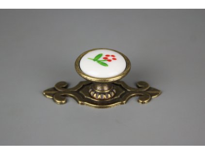 KNOMAR RUSTIKÁLNÍ ÚCHYTKA 35CM S ROZETOU dec.02.01ZC