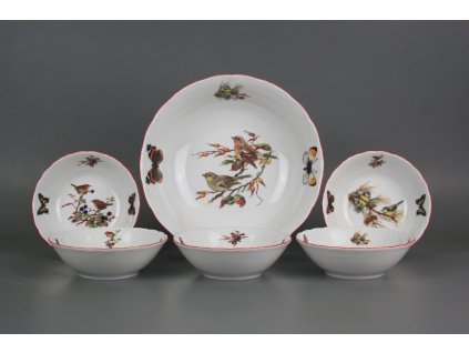 OFEPTA KOMPOTOVÁ SOUPRAVA OFÉLIE PTÁČCI GCL RŮZNÉ MOTIVY