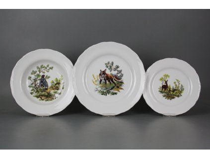 OFEMYS TALÍŘOVÁ SOUPRAVA OFÉLIE MYSLIVCI RŮZNÉ MOTIVY IBB 1