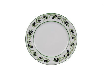 ASTOLB TALÍŘ MĚLKÝ 25CM ASTRA OLIVE BORDERS K2ZL