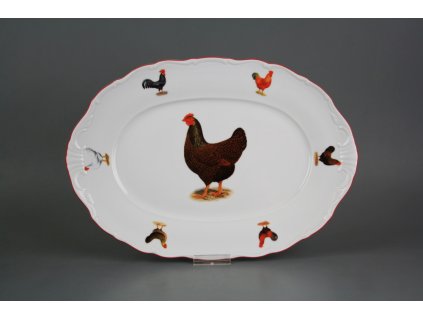 VERSLE OVÁL 32CM VERONA SLEPIČKY FCL RŮZNÉ MOTIVY