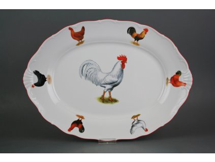 VERSLE OVÁL 40CM VERONA SLEPIČKY FCL RŮZNÉ MOTIVY