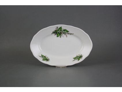 ROKKON OVÁL 24CM ROKOKO KONVALINKY CBB