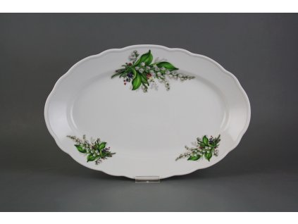 ROKKON OVÁL 35CM ROKOKO KONVALINKY CBB