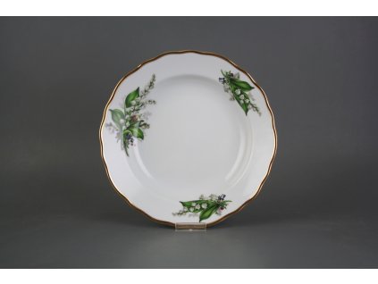 ROKKON TALÍŘ HLUBOKÝ 24CM ROKOKO KONVALINKY CGL LUX