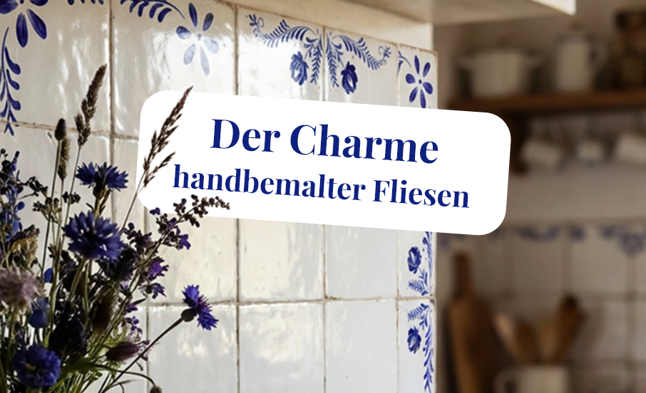 Handbemalte Fliesen