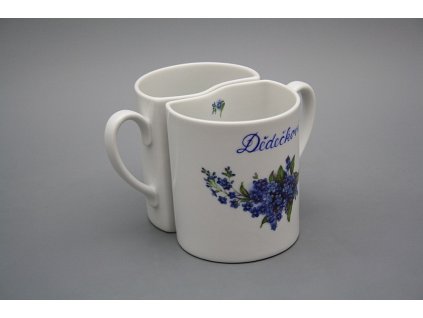 Dárková sada hrnků Duo pravý Pomněnky AL č. 1