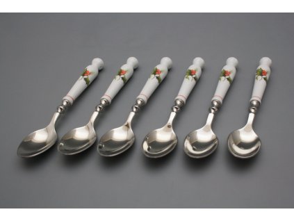 Sada lžiček Bohemia 1987 Vánoční hvězda 6dílná CL č. 1