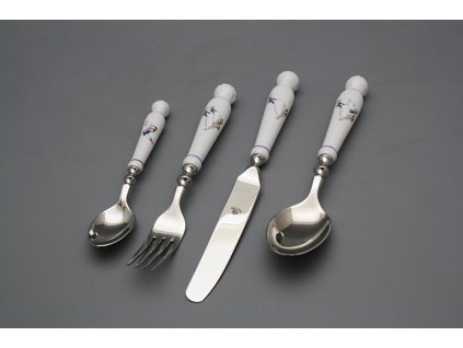 Souprava příborů Bohemia 1987 Husy ML 4dílná č. 1