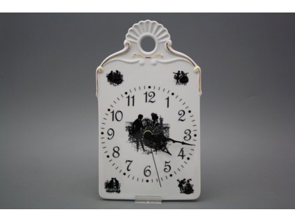 Hodiny prkénko Rokokové panenky GL č. 1