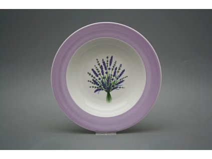 Talíř hluboký 22cm Nina Levandule IFP č. 1